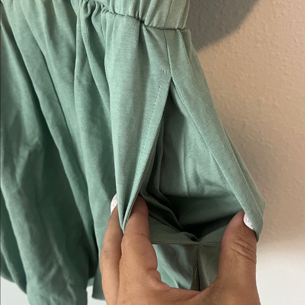 NWT GREY LAB Green Romper - Picture 5 of 6